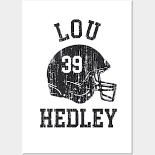 Lou Hedley New Orleans Helmet Font Posters and Art